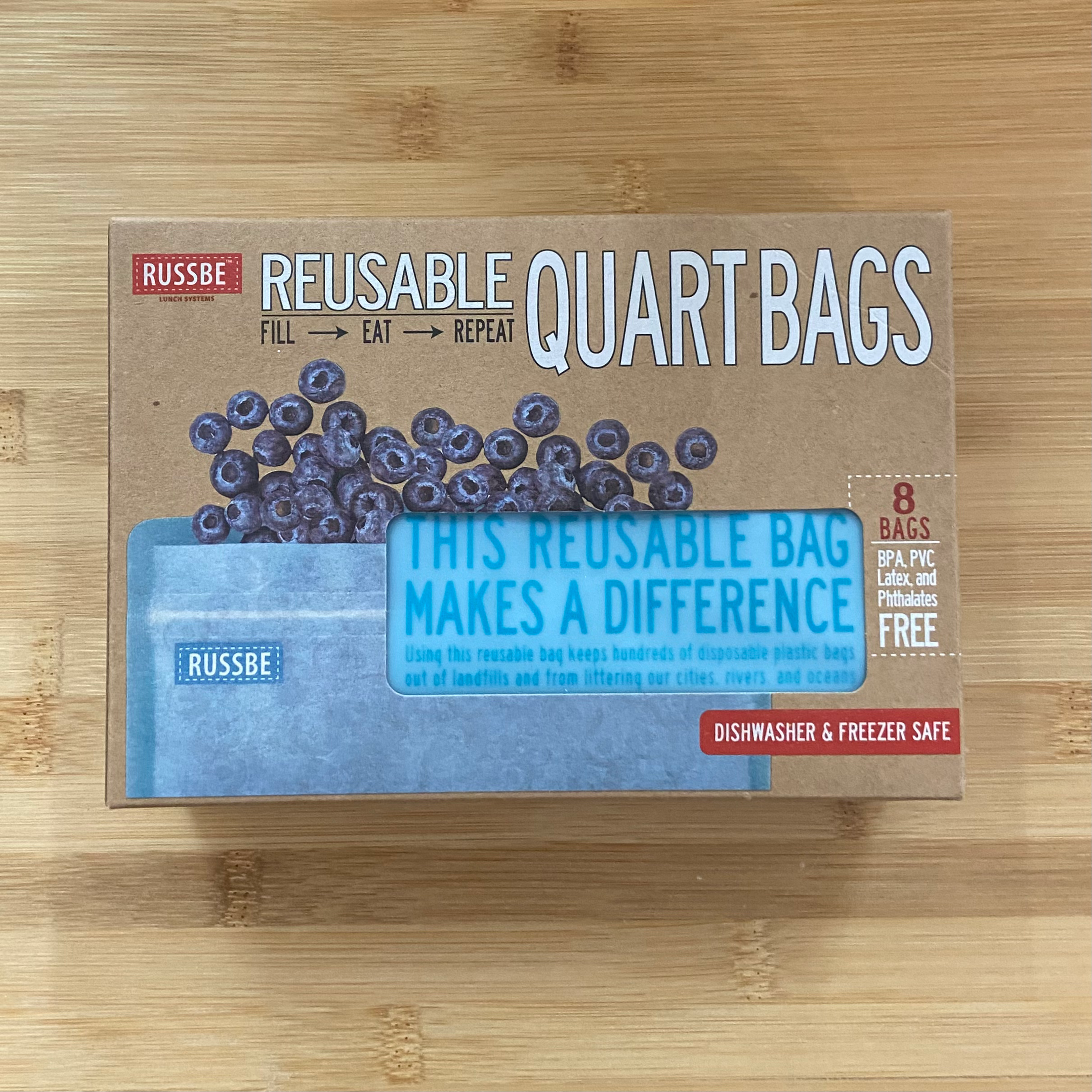 Reusable quart freezer bags hot sale