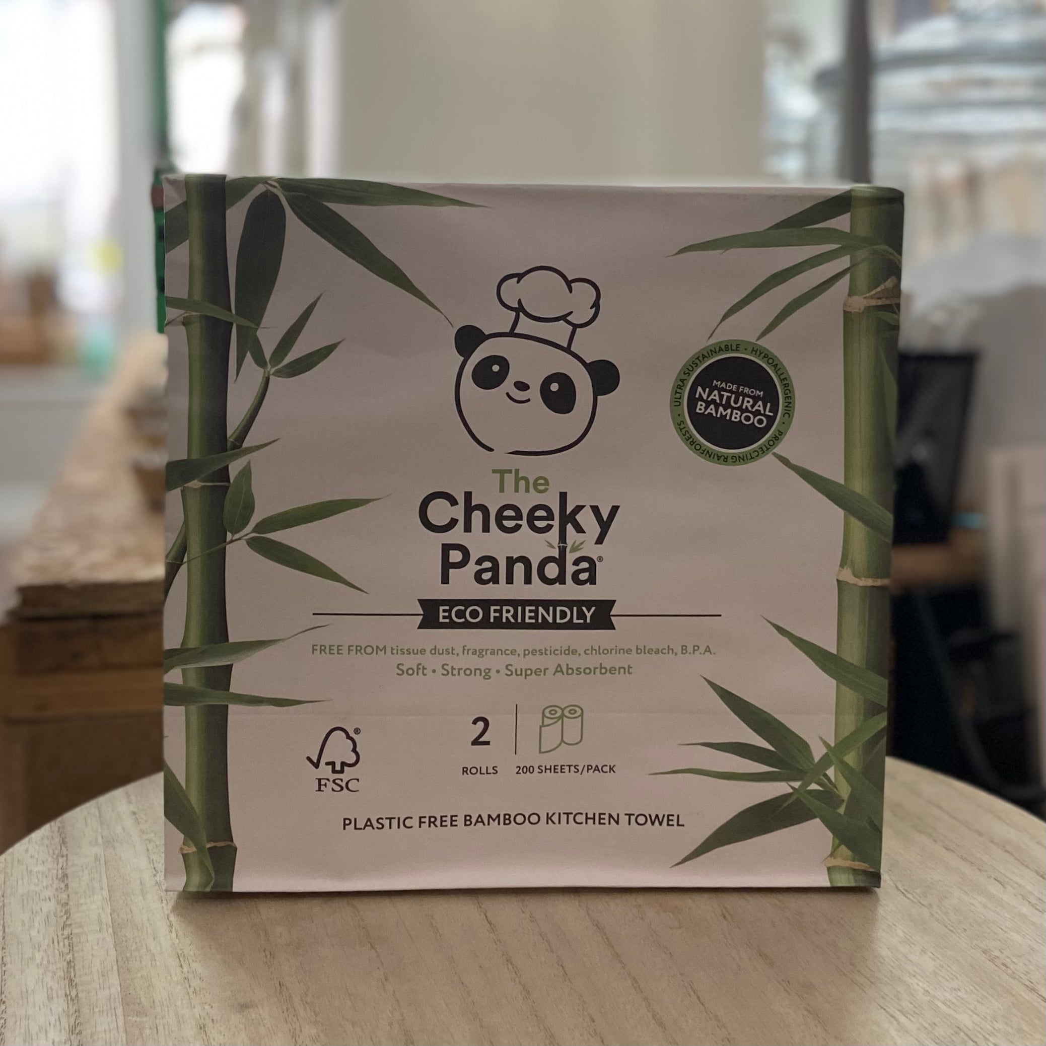 Cheeky Panda Plastic Free Bamboo kitchen Towel
