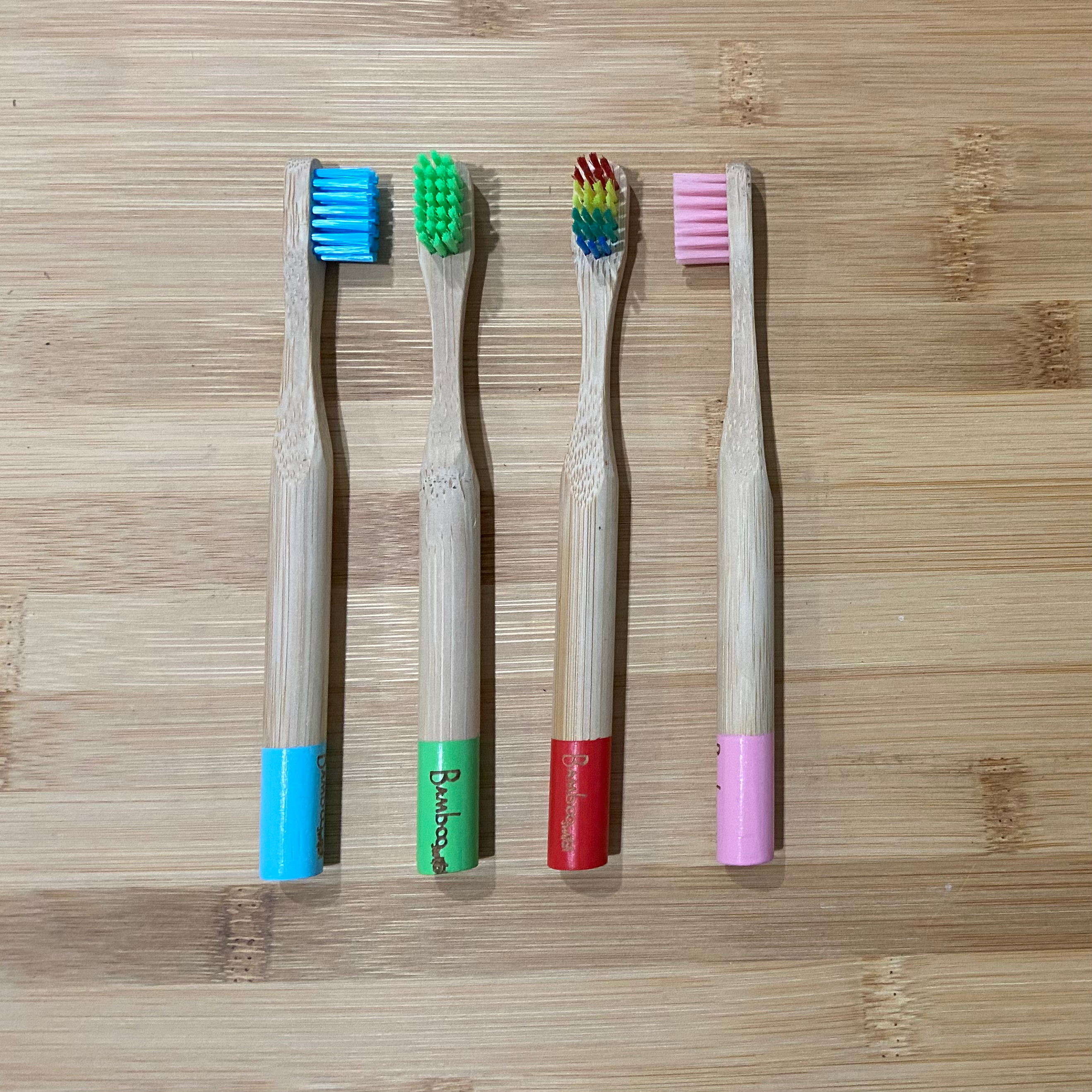 Bamboo Switch Kids Bamboo Toothbrush Round